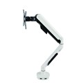 MONITOR ARM SYLEX CUTLESS DESK MOUNT SINGLE WHITE