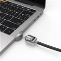 KEYED LOCK  ADAPTER COMPULOCKS MBPRLDGTB01KL LEDGE CABLE MACBOOK PRO TB SILVER