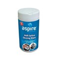 CLEANING WIPES ASPIRE ACSC050ASA MULTI SURFACE TUB50