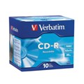 CDR VERBATIM 52X 700MB80MIN SLIM CASE PK10