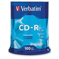 CDR VERBATIM 52X 700MB80MIN SPINDLE 100