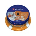 DVDR VERBATIM 16X 47GB SPINDLE 25