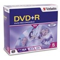 DVDR VERBATIM 16X 47GB JEWEL CASE PK5
