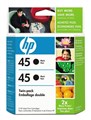 CART IJ HP Y2024A NO 45 BLACK TWIN PACK
