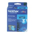 CART IJ BROTHER LC67C CYAN