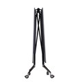 TABLE FRAME BOARDROOM RAPID EDGE FOLDING 2095WX710DX725HMM BLACK POWDERCOAT FRAME ONLY