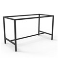 STEEL TABLE FRAME BAR HEIGHT 1800WX900DX1050HMM BLACK POWDERCOAT FRAME ONLY