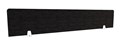 SCREEN RAPID ECO PANEL DESK MOUNTED 1490WX300HX27DMM BLACK