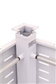 RAPID SPAN ELECTRIC COMPONENT CORNER POLE 100KG LIFTING CAPACITY WHITE