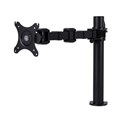 MONITOR ARM SINGLE REVOLVE CLAMP  GROMMET KIT BLACK