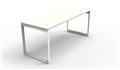 DESK RAPID INFINITY SINGLE SIDED 1800X700MM LOOP LEG NO SCREEN 1 PERSON NATURAL WHITE