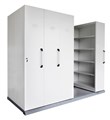 MOBILE SHELVING RAPIDLINE 4 BAYS 400D MM  2670LX1280WX2150H MM WHITE
