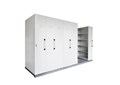 MOBILE SHELVING ADD ON DOUBLE MOBILE WITH BASE 900W WHITE