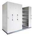 MOBILE SHELVING ADD ON DOUBLE MOBILE WITH BASE 1200W WHITE