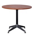 TABLE ROUND RAPID TYPHOON 900DIAX750HMM BLACKCHROME FRAME CHERRY TOP