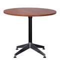 TABLE ROUND RAPID TYPHOON 1200DIAX750HMM BLACKCHROME FRAME CHERRY TOP