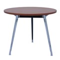 TABLE ROUND RAPID AIR 900DIAX730HMM CHROMEBLACK BASE CHERRY TOP