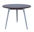 TABLE ROUND RAPID AIR 900DIAX730HMM CHROMEBLACK BASE APPLETREE TOP