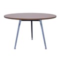 TABLE ROUND RAPID AIR 1200DIAX730HMM CHROMEBLACK BASE BEECH TOP