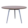 TABLE ROUND RAPID AIR 1200DIAX730HMM CHROMEBLACK BASE CHERRY TOP