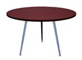 TABLE ROUND RAPID AIR 1200DIAX730HMM CHROMEBLACK BASE APPLETREE TOP