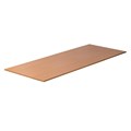 BOARDROOM TABLE TOP ONLY 3200WX1200DX25HMM 2 PIECE BEECH