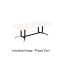 BOARDROOM TABLE FRAME ONLY RAPID TYPHOON 1942WX892DX725HMM SINGLE STAGE BLACK FRAME