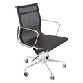 CHAIR WM600 MEDIUM BACK MESH BACK AND SEAT BLACK