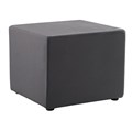 OTTOMAN MARS SQUARE 550WX550DX450HMM CHARCOAL FABRIC