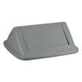BIN LID WASTE ITALPLAST I 190SGY SWING TOP LID ONLY GREY