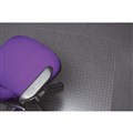 CHAIRMAT MARBIG POLYCARBONATE MEDIUM PILE CARPET X LARGE 1200X1500MM KEYHOLE