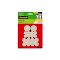 SURFACE PROTECTOR SCOTCH FELT PADS SP842 ROUND BEIGE MIX VALUE PACK 36
