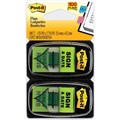 FLAGS POST IT PRINTED 680SD2 TWIN PACKS SIGN  DATE PK100