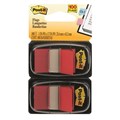 FLAGS POST IT 680RD2 TWIN PACKS RED PK100