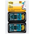 FLAGS POST IT PRINTED 680IH2 TWIN PACKS INITIAL HERE PK100
