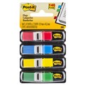 FLAGS POST IT 6834 MINI 4 ASSTD COLOURS PK140