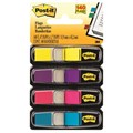 FLAGS POST IT 6834AB MINI 4 ASSTD NEON COLOURS PK140
