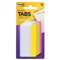 TABS POST IT DURABLE 686PLOY3IN PINK LIME ORANGE  YELLOW PK4