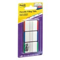 TABS POST IT DURABLE FILING 686LGBR 3 ASSTD COLOURS PK66