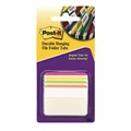 TABS POST IT DURABLE 686A1BB ANGELED HANGING FILE ASSORTED FLUORO PK24