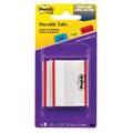 TABS POST IT 686F50RD DURABLE TABS RED PK50
