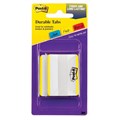 TABS POST IT 686F50YW DURABLE TABS YELLOW PK50