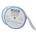 SELF ADHESIVE STYLUS 3322 HOOK ONLY 25MM X 25M WHITE