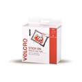 ADHESIVE STRIP VELCRO HOOK  LOOP 19MMX18M WHITE
