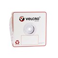 ADHESIVE SPOT VELCRO HOOK ONLY WHITE 22MM PK900 BULK