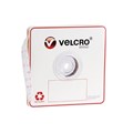 ADHESIVE SPOT VELCRO LOOP ONLY WHITE 22MM PK900 BULK