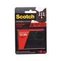 FASTENERS SCOTCH RF6731 25X76MM STRIPS BLACK PK2