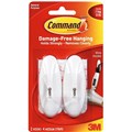 MOUNTING PRODUCTS COMMAND 17068 HOOKS WIRE MEDIUM WHITE PK2