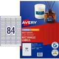 LABEL AVERY LASER L7656 MEDIA 32MM SLIDE 46X1111MM WHITE 84SHEET