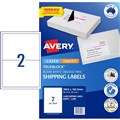 LABEL AVERY LASER L7168 MAILING PARCEL 1991X931MM WHITE 2SHEET